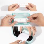 Für Phomemo M03-Serie, 3 Rollen/Packung, 80 mm x 3,5 m, 10 Jahre Thermo-selbstklebendes Schwarz-auf-Weiß-Druckpapier – Bild 6