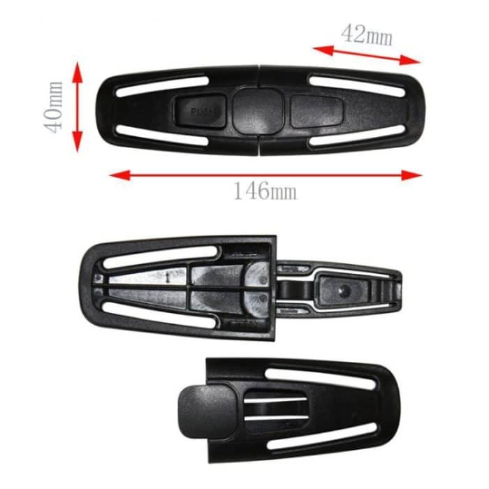 Kindersicherheitsgurt, 5-Punkt-Brustgurt-Verstellsperre – Bild 3