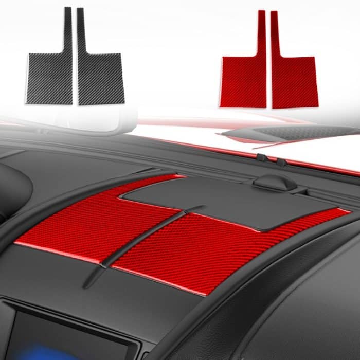 Für Jaguar F-TYPE 2013+ Links- und Rechtsantrieb Universal Instrument Center Air Vent Aufkleber – Bild 2