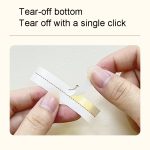 Für Phomemo P12 / P12 Pro 12 mm x 2 m Thermotransfer-Etikettenband, Label Ribbon(Black Word On Sky Blue), Label Ribbon(Black Word On Pink), Label Ribbon(Gold Word On White) – Bild 3