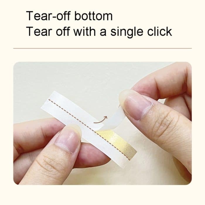 Für Phomemo P12 / P12 Pro 12 mm x 2 m Thermotransfer-Etikettenband, Label Ribbon(Black Word On Sky Blue), Label Ribbon(Black Word On Pink), Label Ribbon(Gold Word On White) – Bild 3