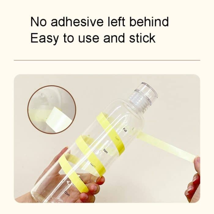 Für Phomemo P12 / P12 Pro 12 mm x 2 m Thermotransfer-Etikettenband, Label Ribbon(Black Word On Sky Blue), Label Ribbon(Black Word On Pink), Label Ribbon(Gold Word On White) – Bild 4