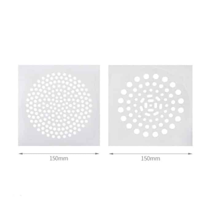FASOLA 15 Stück/Beutel Waschbecken Einwegfilter Kanalisation Mund Vlies Bodenablauf Aufkleber, Small Hole, Large Hole – Bild 2