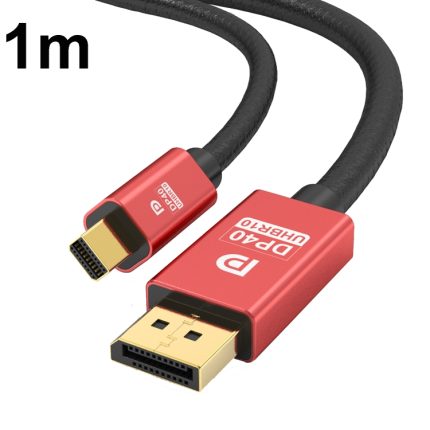 Version 2.1 Mini-DP-auf-DP-Kabel, Monitor, Computer-Video-Adapterkabel, 30 AWG Außendurchmesser: 6,3 mm, 1m, 1.5m, 2m, 3m