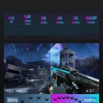 Version 2.1 Mini-DP-auf-DP-Kabel, Monitor, Computer-Video-Adapterkabel, 30 AWG Außendurchmesser: 6,3 mm, 1m, 1.5m, 2m, 3m – Bild 6