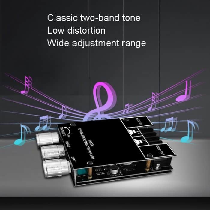 ZK-502MT 50 W x 2 2.0 Stereo-Bluetooth-Audio-Digital-HIFI-Power-Pipe-Modul – Bild 7