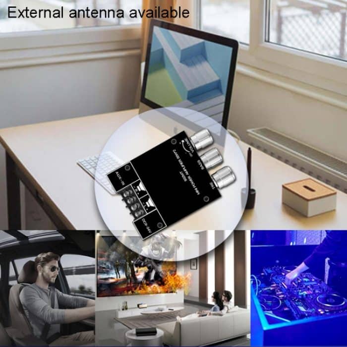 ZK-502MT 50 W x 2 2.0 Stereo-Bluetooth-Audio-Digital-HIFI-Power-Pipe-Modul – Bild 9