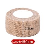 Nicht gewebte, selbstklebende, rutschfeste Fußaufkleber für Stühle, universelle Tisch- und Bankbeinpolster, 2.5 x 450cm – Bild 2