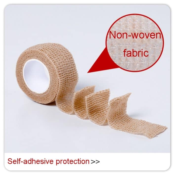 Nicht gewebte, selbstklebende, rutschfeste Fußaufkleber für Stühle, universelle Tisch- und Bankbeinpolster, 2.5 x 450cm – Bild 3