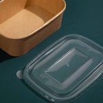 Einweg-Rechteckdeckel aus Papier für Schüsseln, Deckel für Fast-Food-Verpackungen, PP Cover, Vellum Cover – Bild 5