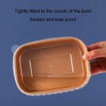 Einweg-Rechteckdeckel aus Papier für Schüsseln, Deckel für Fast-Food-Verpackungen, PP Cover, Vellum Cover – Bild 6