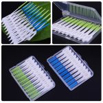 40 Stück/Box Silikon-Interdentalbürste, Mundreinigungs-Lückenbürste, 40pcs /Box (Green), 40pcs /Box (Blue) – Bild 7