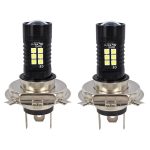 1pair Automotive High-power LED White Light Fog Lamp, H4