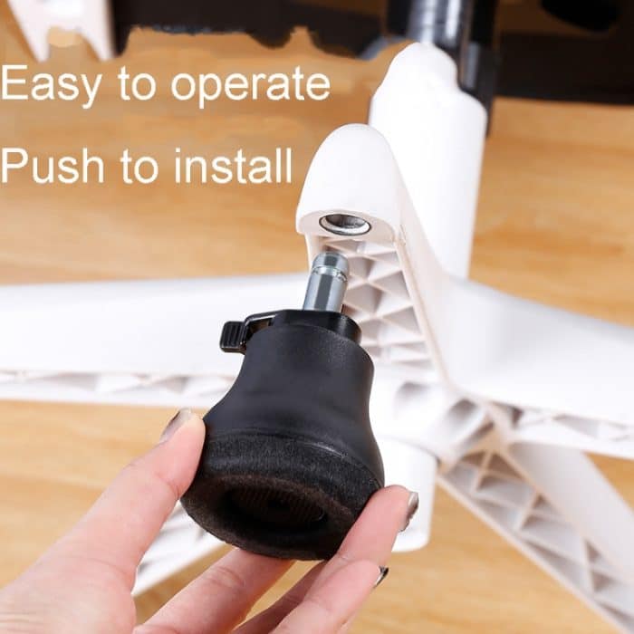 Computerstuhl-Rollenkissen, rutschfeste, umschaltbare Gleitrolle – Bild 3