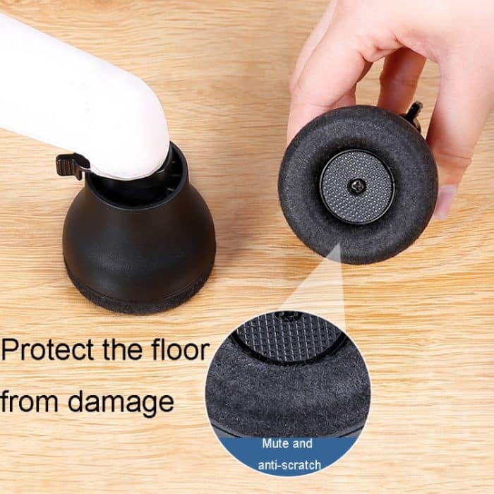 Computerstuhl-Rollenkissen, rutschfeste, umschaltbare Gleitrolle – Bild 5