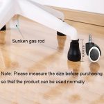 Computerstuhl-Rollenkissen, rutschfeste, umschaltbare Gleitrolle – Bild 8