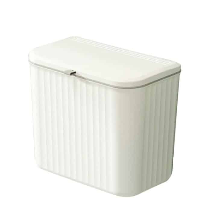 Hängender 7-Liter-Mülleimer für die Küche mit verschiebbarem Deckel und Mülleimer unter der Spüle, 7L – Bild 1