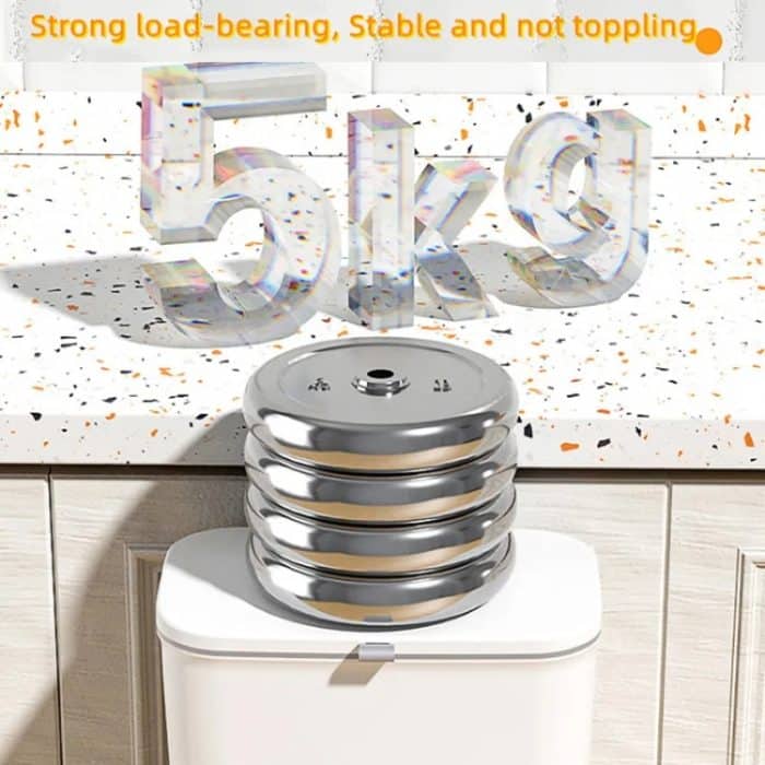 Hängender 7-Liter-Mülleimer für die Küche mit verschiebbarem Deckel und Mülleimer unter der Spüle, 7L – Bild 4