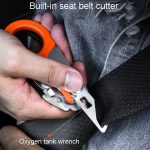 Multifunktionale Outdoor-Erste-Hilfe-Ausrüstung, faltbare Gadget-Schere – Bild 4