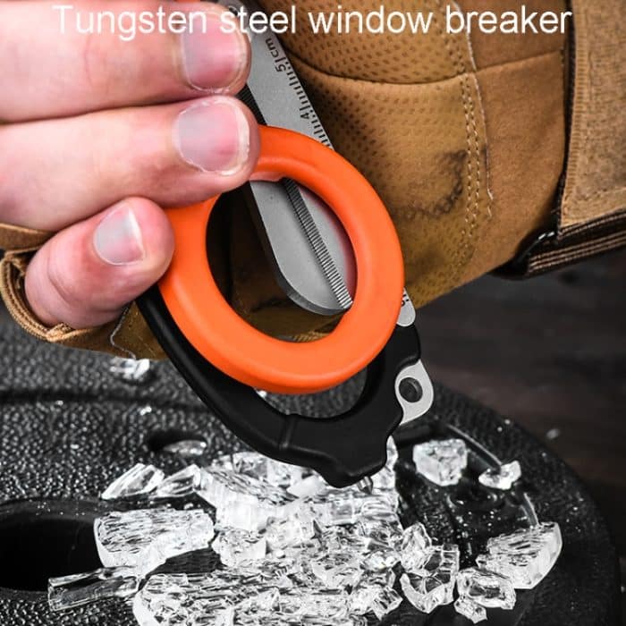 Multifunktionale Outdoor-Erste-Hilfe-Ausrüstung, faltbare Gadget-Schere – Bild 6