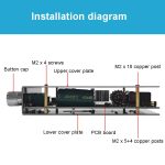 ZK-HT21 Bluetooth-Digitalverstärkermodul 2.1 Kanal TDA7498E – Bild 8