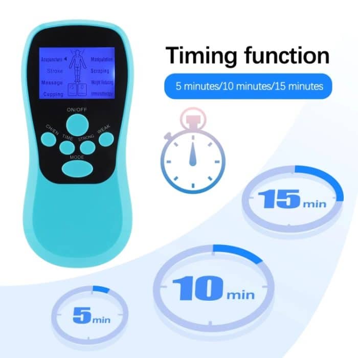 Multifunktionales Heim-Niederfrequenz-Puls-Meridian-Physiotherapie-Massageinstrument, White Standard, White Upgrade, Blue Standard, Blue Upgrade – Bild 11