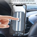 Knopftyp Auto-Klimaanlage, Luftauslass, Navigation, Handy-Halterung – Bild 5