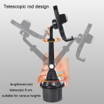 Auto-Mittelkonsolen-Wasserbecherhalter, verstellbarer Handyhalter – Bild 5