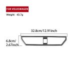 Für Volkswagen Sagitar 2019-2023 2 teile/satz EIN Modell Linkslenker Zentrale Steuerung Luftauslass Aufkleber – Bild 3