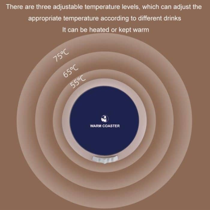 USB Intelligenter automatischer Heizuntersetzer mit konstanter Temperatur – Bild 4