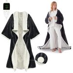 Tragbare Heizdecke mit elektrischem Überwurf, elektrische Flanelldecke mit Ärmeln, 130 x 150cm EU Plug, 130 x 150cm UK Plug, 150 x 180cm EU Plug