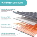 Tragbare Heizdecke mit elektrischem Überwurf, elektrische Flanelldecke mit Ärmeln, 130 x 150cm EU Plug, 130 x 150cm UK Plug, 150 x 180cm EU Plug – Bild 3