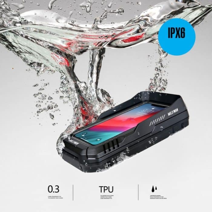 WILD MAN FK2 0,6L Fahrrad wasserdichte Handy-Aufbewahrungsbox Lenker Telefon Navigation Halter, FK2 – Bild 5