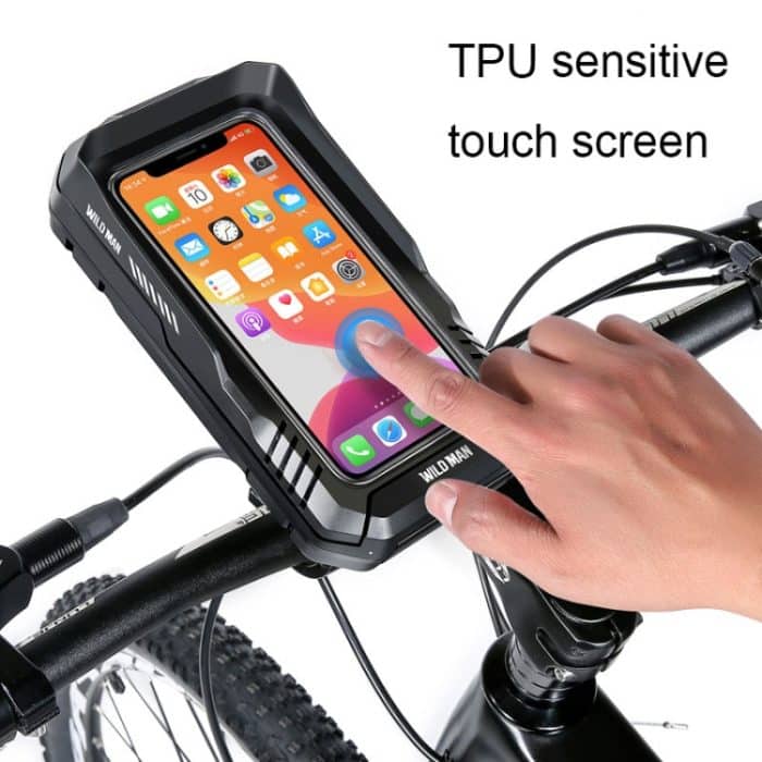 WILD MAN FK2 0,6L Fahrrad wasserdichte Handy-Aufbewahrungsbox Lenker Telefon Navigation Halter, FK2 – Bild 6