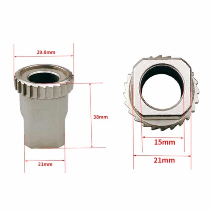 DT 3-Klinken-Ratschen-Entfernungswerkzeug DT370 Nabengewindering 1800/1900 Radsatz-Demontage, BIKERSAY BT051B – Bild 4