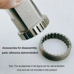 DT 3-Klinken-Ratschen-Entfernungswerkzeug DT370 Nabengewindering 1800/1900 Radsatz-Demontage, BIKERSAY BT051B – Bild 7