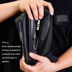 WILD MAN M30 1L Hartschalen-Mountainbike-Frontträgertasche, TPU-Touchscreen-Fahrradausrüstungstasche, M30 (Black), M30 (Black Red) – Bild 7