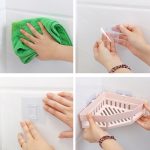 Dreieckiges Regal für Küche und Badezimmer, Aufbewahrungsregal für Toilettenartikel – Bild 7