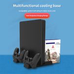 Für PS4/PS4 Pro/PS4 Slim Host iplay Dual-sitz Lade Multi-funktion Kühlung Basis Lagerung Halterung, HBP-192 – Bild 4