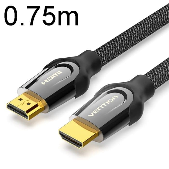 VenTion HDMI-Rundkabel Computermonitor-Signalübertragungskabel, 0.75m, 1m, 1.5m, 2m, 3m, 5m, 8m, 10m, 15m – Bild 1