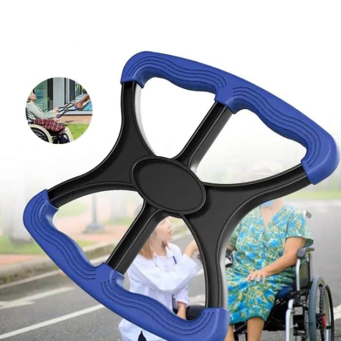 Stehhilfe und Handicap-Stange mit rutschfestem Griff für ältere Menschen mit Behinderung – Bild 2