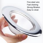 Küchenspüle Müllfilter Waschbecken Edelstahlfilter – Bild 4