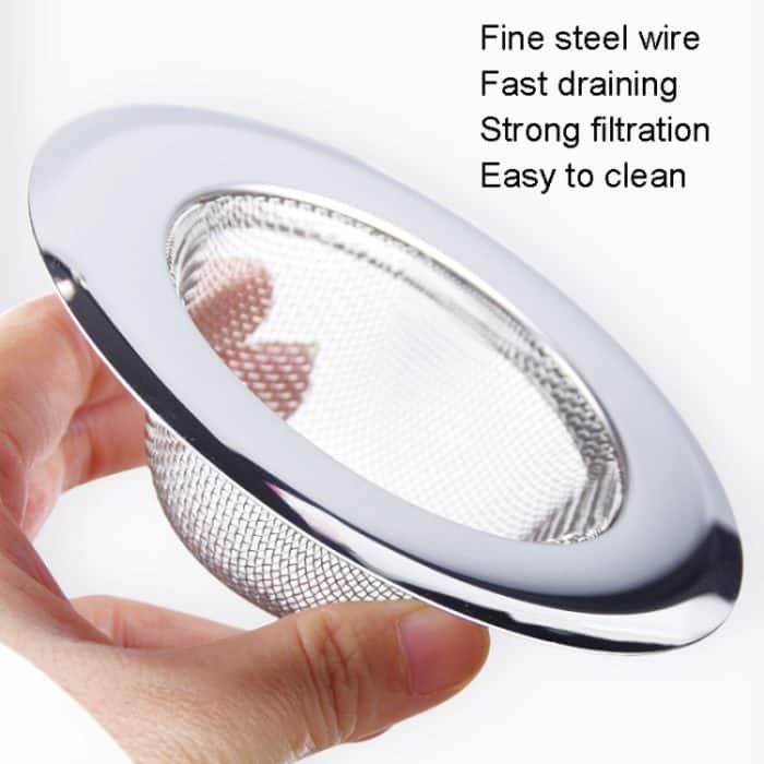 Küchenspüle Müllfilter Waschbecken Edelstahlfilter – Bild 4