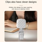 LED-Handy-Live-Beauty-Fülllicht, USB-Ladekamera, Taschenlicht, Black, White – Bild 8