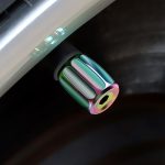 4 Stück/Set Metall-Anti-Diebstahl-Reifenkernventil, personalisierte Konvertierungskappe, Colorful, Titanium Black, Red, Silver – Bild 6