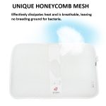 3D-Memory-Kissenkern mit langsamer Rückfederung, doppelseitiges Netzkissen, Schlaf-Zervikal-Traktionskissen, 60 x 38 x 10cm – Bild 4