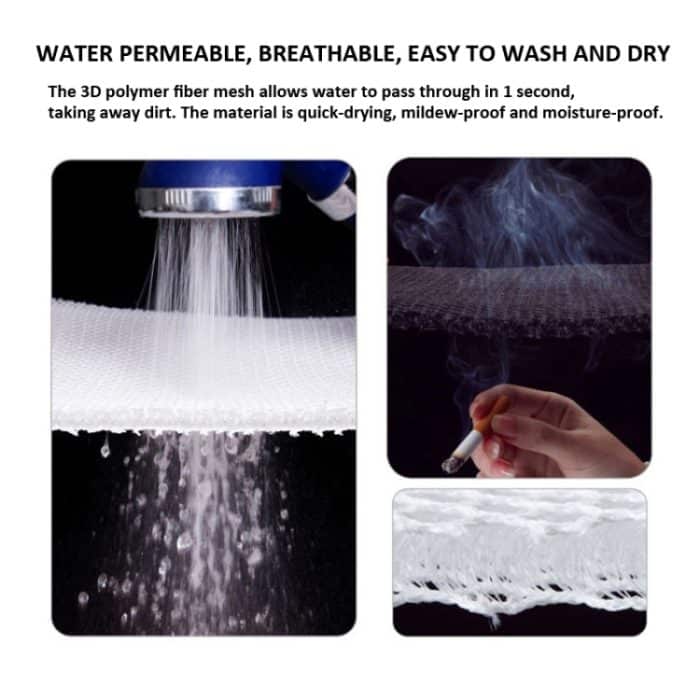 3D-Memory-Kissenkern mit langsamer Rückfederung, doppelseitiges Netzkissen, Schlaf-Zervikal-Traktionskissen, 60 x 38 x 10cm – Bild 6