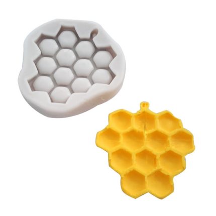 Wabenblock strukturierte Silikonform Biene Fondant Schokoladenkuchenform, Mk-2019 Light Gray, Mk-2340 Light Gray, Mk-2373 Pink, Mk-2373 Light Gray