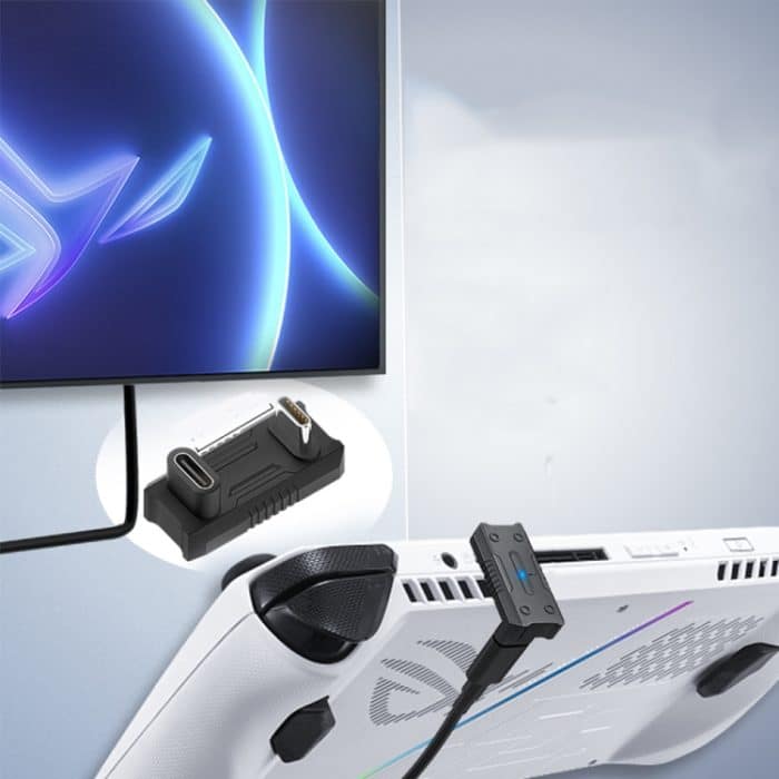 TBD0604186401A.jpg Für ASUS ROG Ally /Switch 20 Gbit/s Datenadapter 8K 60 Hz 140 W USB-C/Typ-C Schnellladekonverter – Bild 1