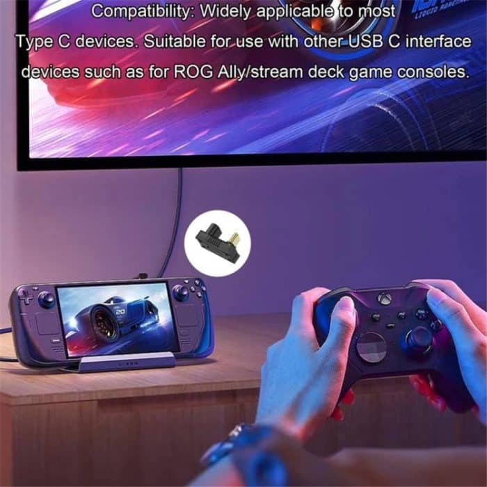 Für ASUS ROG Ally /Switch 20 Gbit/s Datenadapter 8K 60 Hz 140 W USB-C/Typ-C Schnellladekonverter – Bild 6